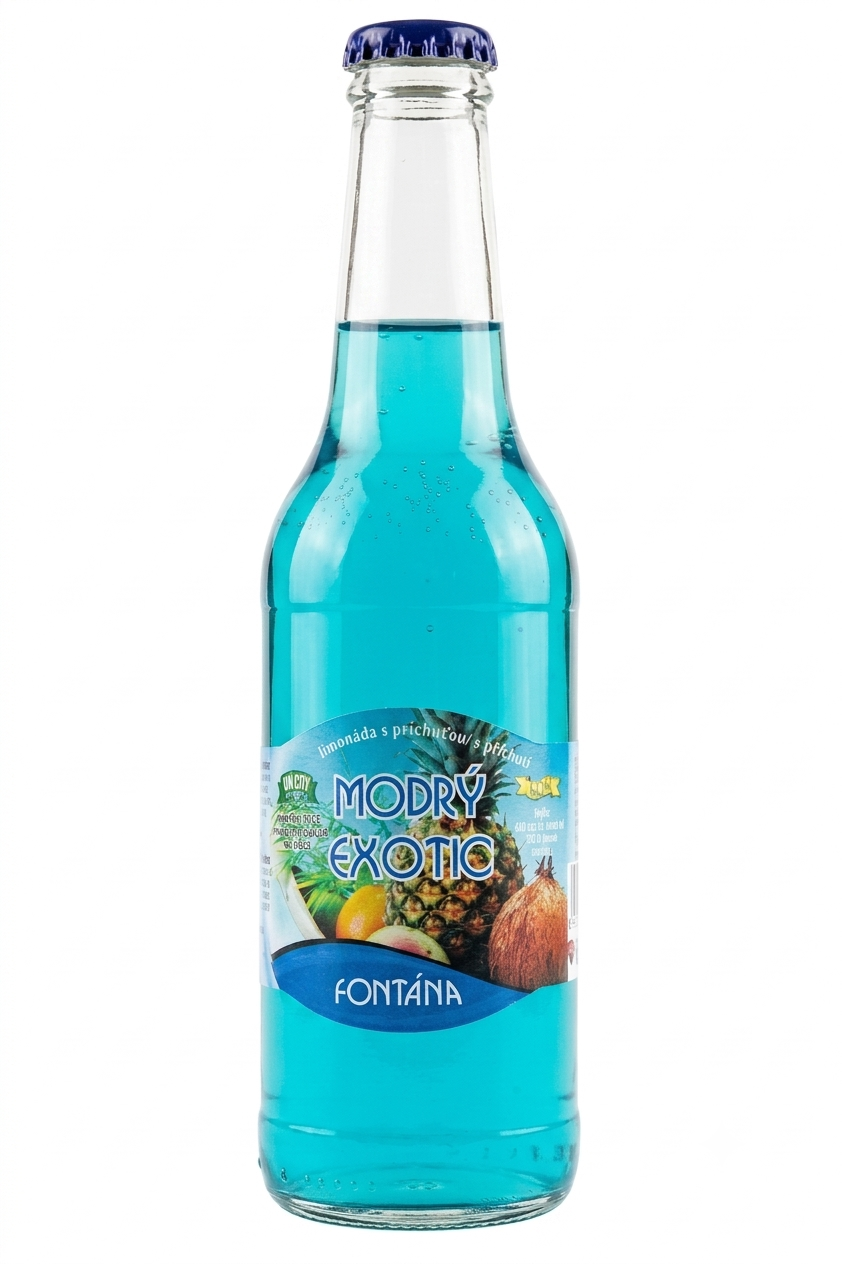 Modrý Exotic